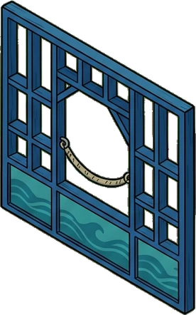 Folding screens, a sticker from the The Night Aquarium world