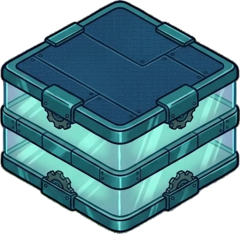 Platforms and daises, a sticker from the The Night Aquarium world