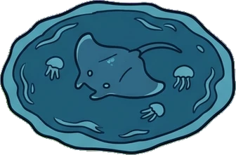 Rugs, a sticker from the The Night Aquarium world