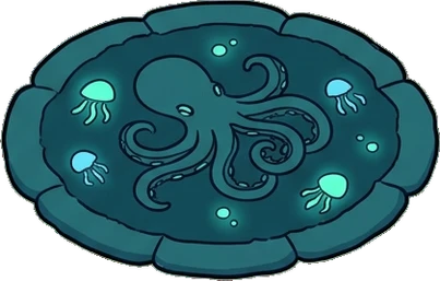 Rugs, a sticker from the The Night Aquarium world