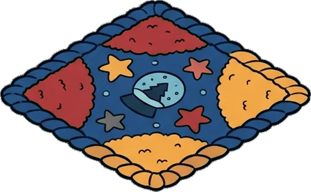 Rugs, a sticker from the The Night Aquarium world