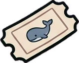 Little things, a sticker from the The Night Aquarium world
