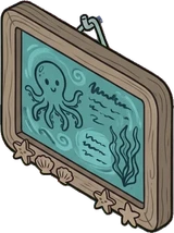 Signboards and chalkboards, a sticker from the The Night Aquarium world