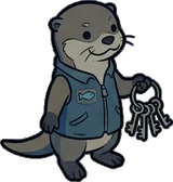 Cats and small animals, a sticker from the The Night Aquarium world