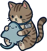 Cats and small animals, a sticker from the The Night Aquarium world