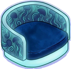 Sofas, a sticker from the The Night Aquarium world
