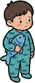 People standing, a sticker from the The Night Aquarium world