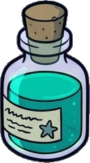 Food and drinks, a sticker from the The Night Aquarium world