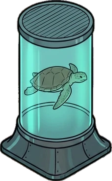 Tall pieces, a sticker from the The Night Aquarium world