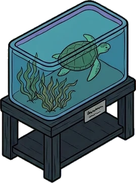 Tall pieces, a sticker from the The Night Aquarium world