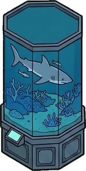 Tall pieces, a sticker from the The Night Aquarium world