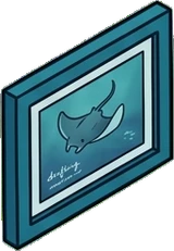Wall art and frames, a sticker from the The Night Aquarium world