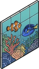 Wall art and frames, a sticker from the The Night Aquarium world