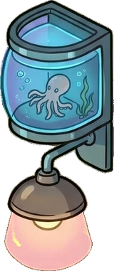 Wall lights, a sticker from the The Night Aquarium world