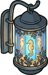 Wall lights, a sticker from the The Night Aquarium world