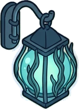 Wall lights, a sticker from the The Night Aquarium world