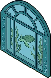 Windows, a sticker from the The Night Aquarium world