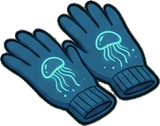 Bags, hats and shoes, a sticker from the The Night Aquarium world