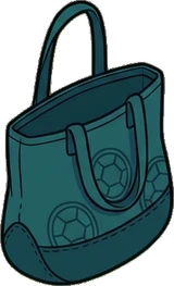 Bags, hats and shoes, a sticker from the The Night Aquarium world