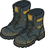 Bags, hats and shoes, a sticker from the The Night Aquarium world
