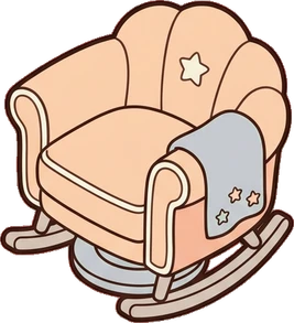 Armchairs, a sticker from the The Nursery world