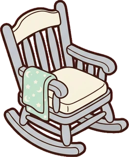Armchairs, a sticker from the The Nursery world