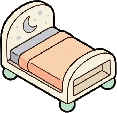 Beds, a sticker from the The Nursery world