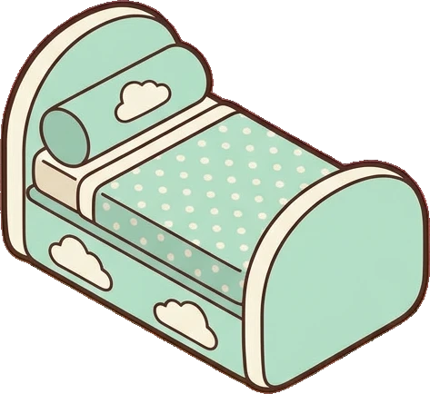 Beds, a sticker from the The Nursery world