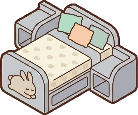 Beds, a sticker from the The Nursery world