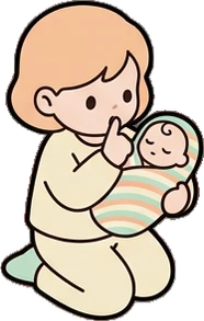People together, a sticker from the The Nursery world