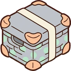 Chests and trunks, a sticker from the The Nursery world