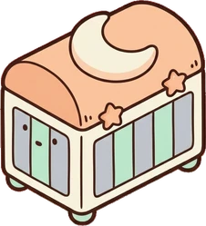 Chests and trunks, a sticker from the The Nursery world