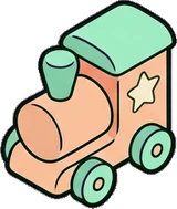 Collectibles, a sticker from the The Nursery world