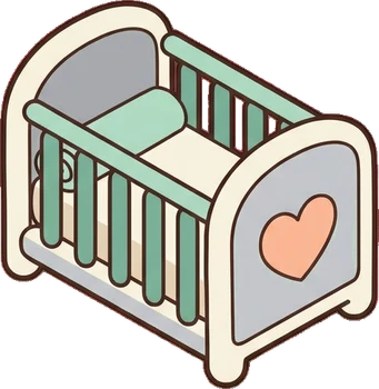 Cribs, a sticker from the The Nursery world