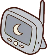 Gadgets and devices, a sticker from the The Nursery world