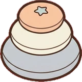 Baskets and floor things, a sticker from the The Nursery world