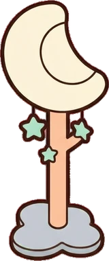 Floor lamps, a sticker from the The Nursery world