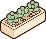 Small plants, a sticker from the The Nursery world