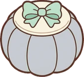 Poufs and ottomans, a sticker from the The Nursery world