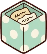 Shelf things, a sticker from the The Nursery world