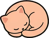 Cats and small animals, a sticker from the The Nursery world