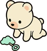 Cats and small animals, a sticker from the The Nursery world