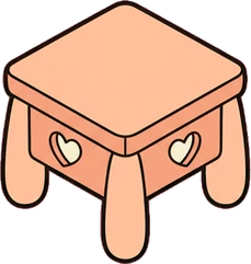 Tables for two, a sticker from the The Nursery world