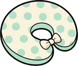 Cushions and blankets, a sticker from the The Nursery world