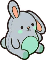 Cushions and blankets, a sticker from the The Nursery world