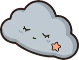 Cushions and blankets, a sticker from the The Nursery world