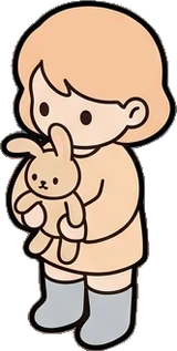 People standing, a sticker from the The Nursery world