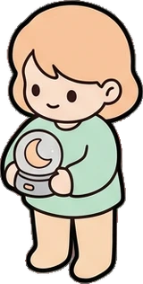 People standing, a sticker from the The Nursery world