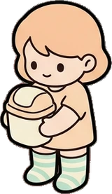 People standing, a sticker from the The Nursery world