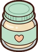 Food and drinks, a sticker from the The Nursery world